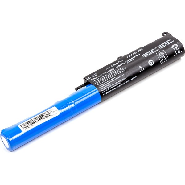 Фото - Аккумулятор для ноутбука PowerPlant Asus VivoBook X541SA (A31N1601) 10.8V 2600mAh (NB431182)