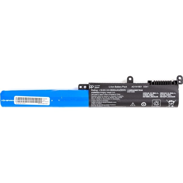 Фото - Аккумулятор для ноутбука PowerPlant Asus VivoBook X541SA (A31N1601) 10.8V 2600mAh (NB431182)