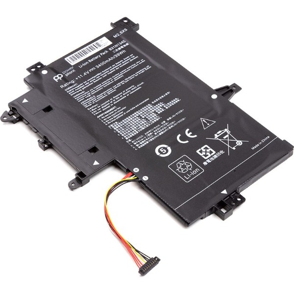 Фото - Аккумулятор для ноутбука PowerPlant Asus Transformer Book Flip TP500L (B31N1345) 11.4V 3400mAh (NB431373)