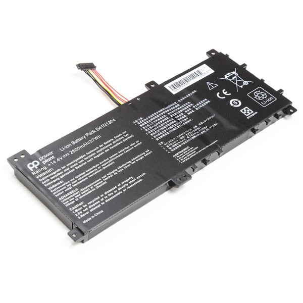 Фото - Акумулятор для ноутбука PowerPlant ASUS V451L (B41N1304) 14.4V 2600mAh (NB431403)