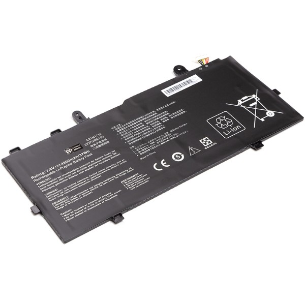 Фото - Аккумулятор для ноутбука PowerPlant ASUS VivoBook Flip 14 TP401MA (C21N1714) 7.6V 4900mAh (NB431427)