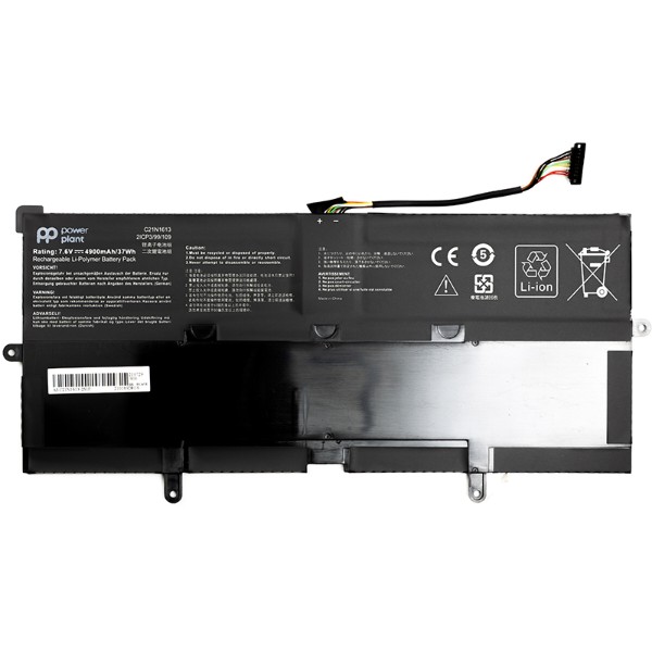 Фото - Акумулятор для ноутбука PowerPlant ASUS Chromebook Flip C302 (C21N1613) 7.6V 4900mAh (NB431434)