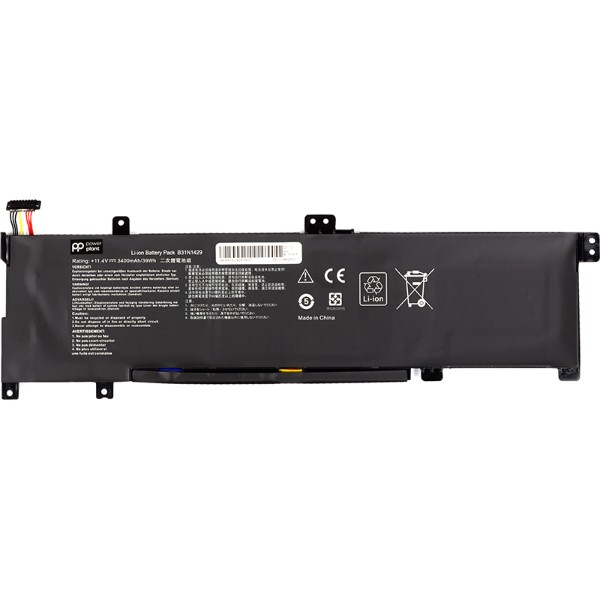 Фото - Аккумулятор для ноутбука PowerPlant ASUS Vivobook A501LX (B31N1429) 11.4V 3400mAh (NB431564)