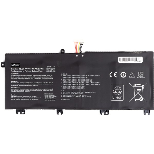 Фото - Аккумулятор для ноутбука PowerPlant ASUS ROG Strix GL503VM (B41N1711) 15.2V 4150mAh (NB431670)