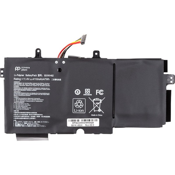 Фото - Аккумулятор для ноутбука PowerPlant ASUS Notebook N591LB (B31N1402) 11.4V 4110mAh (NB431748)