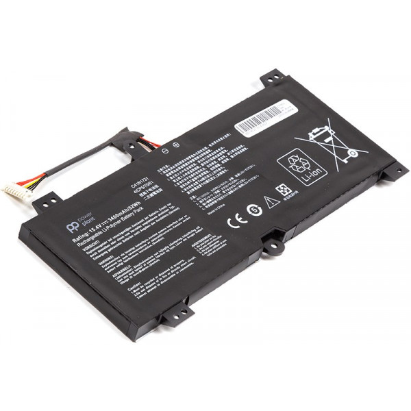 Фото - Акумулятор для ноутбука PowerPlant ASUS ROG Strix GL504G (C41N1731) 15.4V 3400mAh (NB431786)
