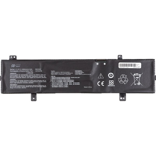 Фото - Аккумулятор для ноутбука PowerPlant ASUS VivoBook 15 X505BA (B31N1631) 11.4V 3600mAh (NB431809) Фото - Аккумулятор для ноутбука PowerPlant ASUS VivoBook 15 X505BA (B31N1631) 11.4V 3600mAh (NB431809)