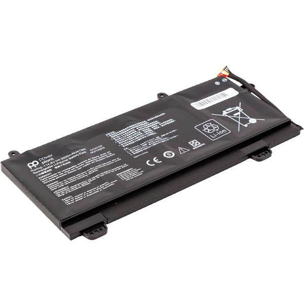 Фото - Аккумулятор для ноутбука PowerPlant ROG GU501 Series (C41N1727) 14.8V 2800mAh (NB431984)