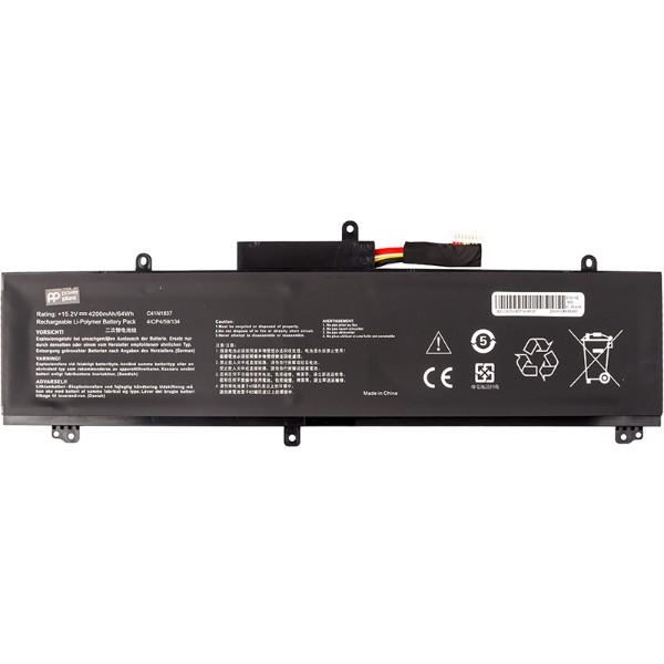 Фото - Аккумулятор для ноутбука PowerPlant ASUS Rog Zephyrus GA502D (C41N1837) 15.2V 4200mAh (NB432073)