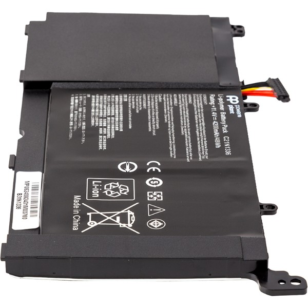 Фото - Аккумулятор для ноутбука PowerPlant ASUS VivoBook A551L (B31N1336) 11.4V 4200mAh (NB432165)