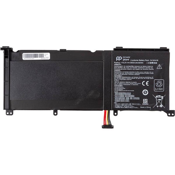 Фото - Аккумулятор для ноутбука PowerPlant ASUS Zenbook Pro UX501VW (C41N1416) 15.2V 3950mAh (NB432172) Фото - Аккумулятор для ноутбука PowerPlant ASUS Zenbook Pro UX501VW (C41N1416) 15.2V 3950mAh (NB432172)