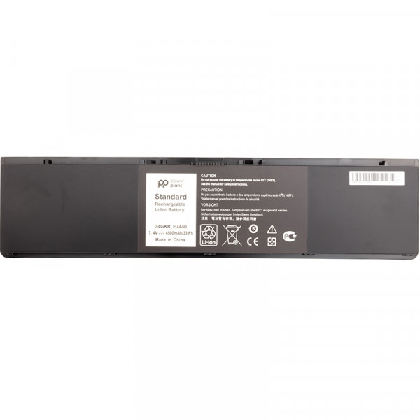 Фото - Акумулятор для ноутбука PowerPlant DELL Latitude E7440 Series (DL7440PK) 7.4V 4500mAh (NB440726)