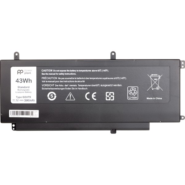 Фото - Аккумулятор для ноутбука PowerPlant DELL Inspiron 15 7547 (D2VF9) 11.1V 3840mAh (NB441112)
