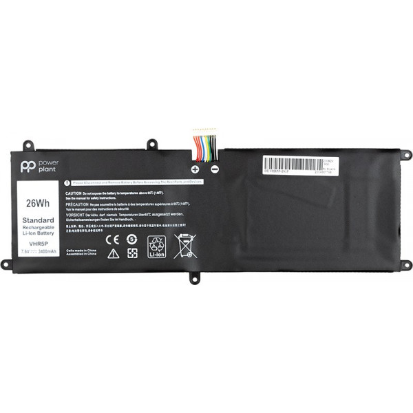 Фото - Акумулятор для ноутбука PowerPlant DELL Latitude 11 5175 (VHR5P) 7.6V 3400mAh (NB441136)