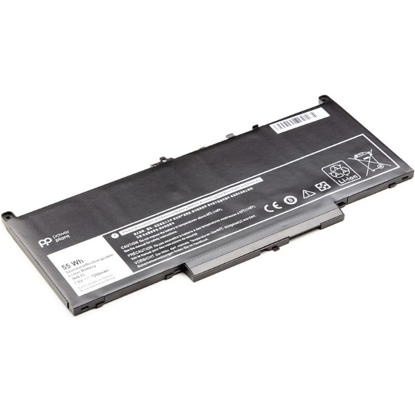 Фото - Аккумулятор для ноутбука PowerPlant DELL Latitude E7270 (J60J5) 7.6V 7200mAh (NB441143)