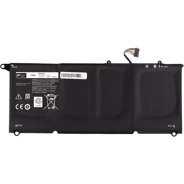 Фото - Акумулятор для ноутбука PowerPlant Dell XPS 13 9360 (PW23Y) 7.6V 7800mAh (NB441297)