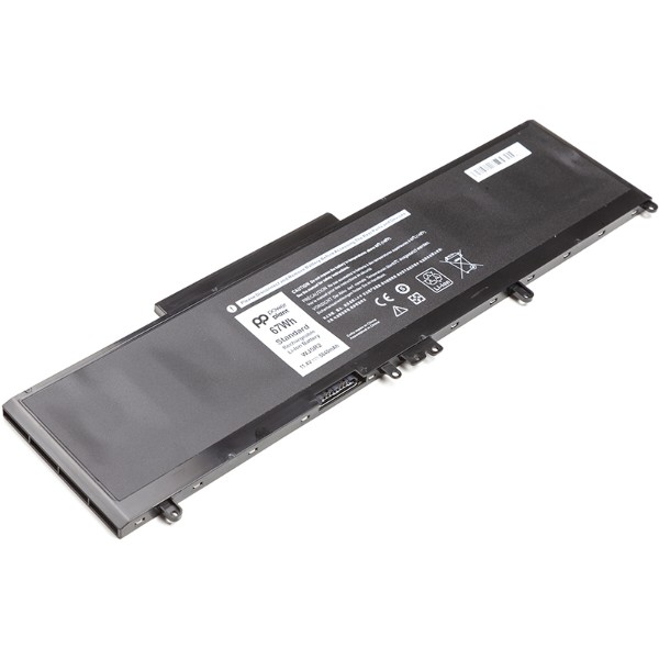 Фото - Акумулятор для ноутбука PowerPlant DELL Precision 3510 (WJ5R2) 11.4V 5840mAh (NB441501)