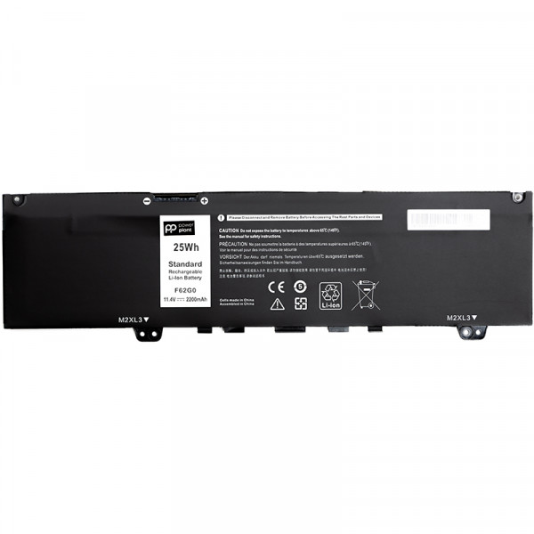 Фото - Акумулятор для ноутбука PowerPlant DELL Inspiron 13 5370 (F62G0) 11.4V 2200mAh (NB441518) Фото - Акумулятор для ноутбука PowerPlant DELL Inspiron 13 5370 (F62G0) 11.4V 2200mAh (NB441518)