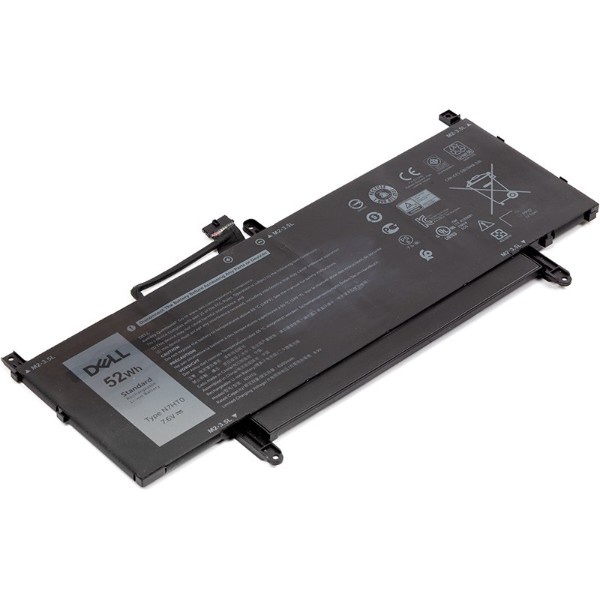 Фото - Акумулятор для ноутбука PowerPlant DELL Latitude 9510 (N7HT0) 7.6V 6500mAh (original) (NB441693)
