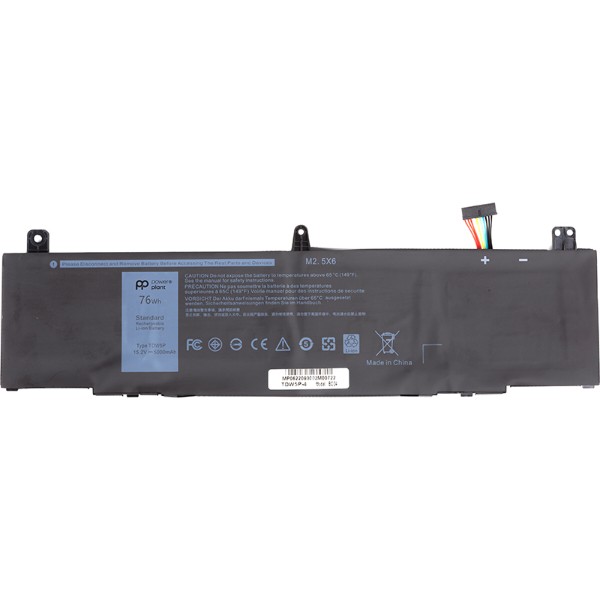 Фото - Аккумулятор для ноутбука PowerPlant DELL Alienware 13 R3 (TDW5P) 15.2V 5000mAh (NB441754)