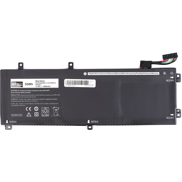 Фото - Акумулятор для ноутбука PowerPlant DELL XPS 15 9550 Series (H5H20) 11.55V 4800mAh (NB441785)
