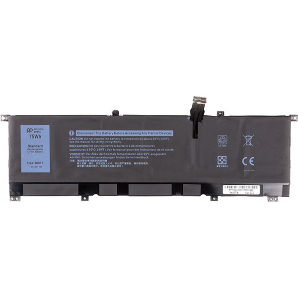 Фото - Аккумулятор для ноутбука PowerPlant DELL XPS 15 9575 Series (8N0T7) 11.4V 6254mAh (NB441884)
