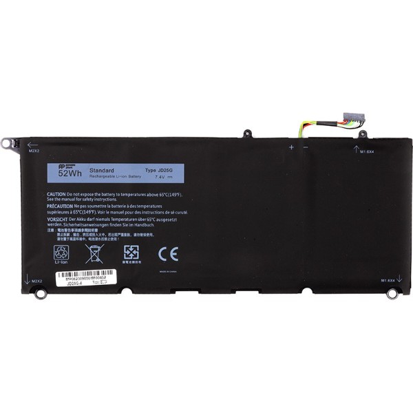 Фото - Акумулятор для ноутбука PowerPlant DELL XPS 13 9350 (JD25G) 7.4V 52Wh (NB441891)