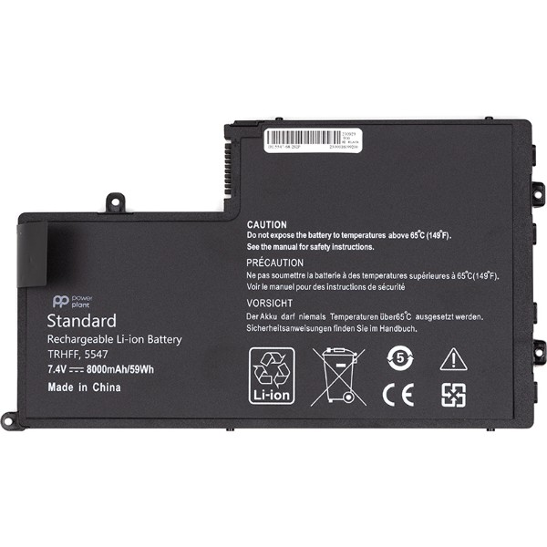 Фото - Акумулятор для ноутбука PowerPlant DELL Inspiron I5-5547 (TRHFF) 7.4V 8000mAh (NB441952)
