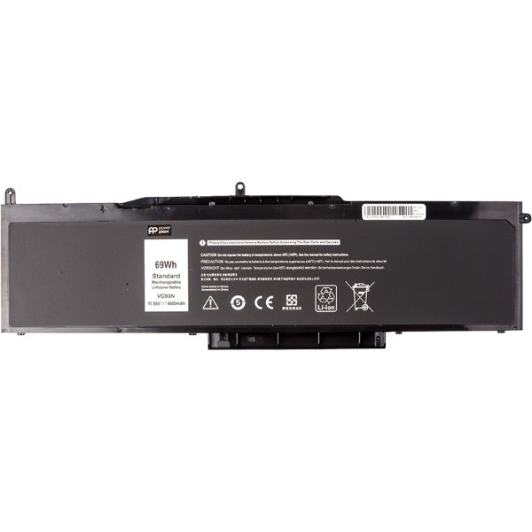 Фото - Аккумулятор для ноутбука PowerPlant DELL Precision 15 3520 (VG93N) 11.55V 6000mAh (NB442119)