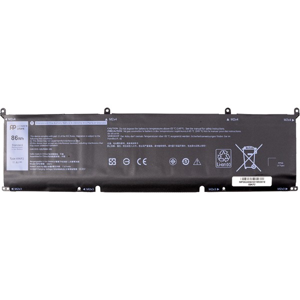 Фото - Аккумулятор для ноутбука PowerPlant DELL XPS 15 9500 (69KF2) 11.4V 7167mAh (NB442133)
