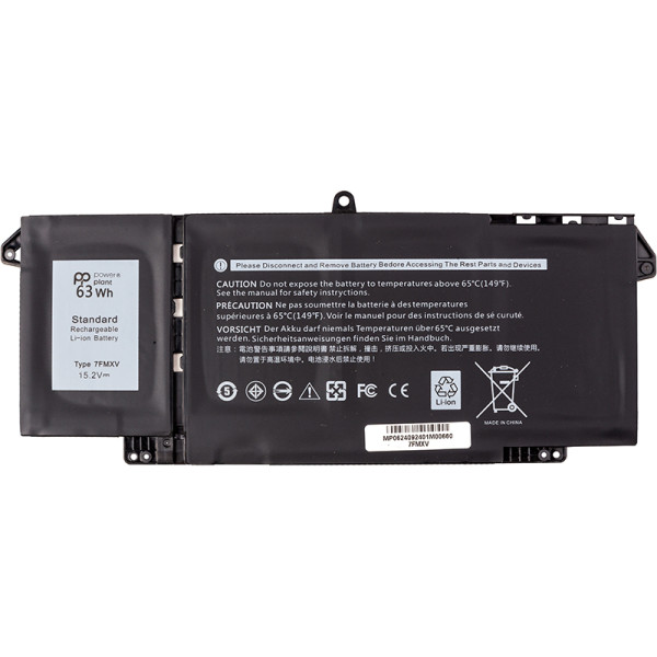 Фото - Акумулятор для ноутбука PowerPlant DELL Latitude 5320 (7FMXV) 15.2V 3900mAh (NB442140)