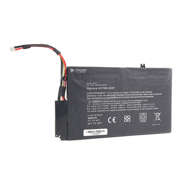 Фото - Акумулятор для ноутбука PowerPlant HP Envy TouchSmart 4 (EL04XL, HPTS40PB) 14.8V 3200mAh (NB460649)