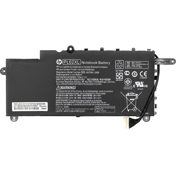 Фото - Аккумулятор для ноутбука PowerPlant HP Pavilion 11-N X360 (HSTNN-LB6B) 7.6V 29Wh (NB460816)
