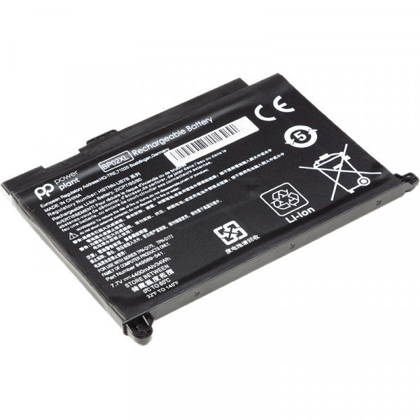 Фото - Акумулятор для ноутбука PowerPlant HP Pavilion Notebook PC 15 (BP02XL) 7.7V 4400mAh (NB461349)