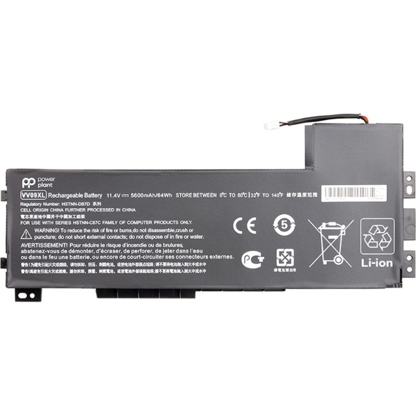 Фото - Акумулятор для ноутбука PowerPlant HP ZBook 15 G3 (VV09XL) 11.4V 5600mAh (NB461400) Фото - Акумулятор для ноутбука PowerPlant HP ZBook 15 G3 (VV09XL) 11.4V 5600mAh (NB461400)