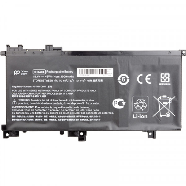 Фото - Акумулятор для ноутбука PowerPlant HP Omen 15 AX200 (HSTNN-DB7T, TE04) 15.4V 3000mAh (NB461462)