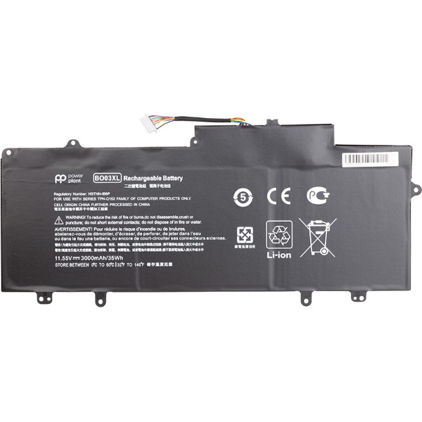 Фото - Акумулятор для ноутбука PowerPlant HP Chromebook 14 G3 (BO03XL) 11.55V 3000mAh (NB461479)