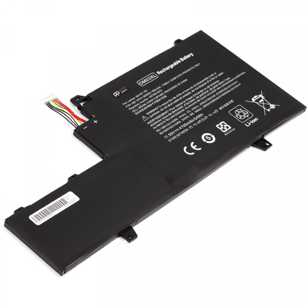 Фото - Акумулятор для ноутбука PowerPlant HP EliteBook X360 (OM03XL) 11.55V 4700mAh (NB461653)