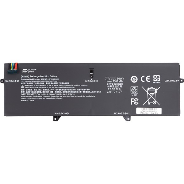 Фото - Акумулятор для ноутбука PowerPlant HP EliteBook X360 1040 G5 (BL04XL) 7.7V 7300mAh (NB461882) Фото - Акумулятор для ноутбука PowerPlant HP EliteBook X360 1040 G5 (BL04XL) 7.7V 7300mAh (NB461882)