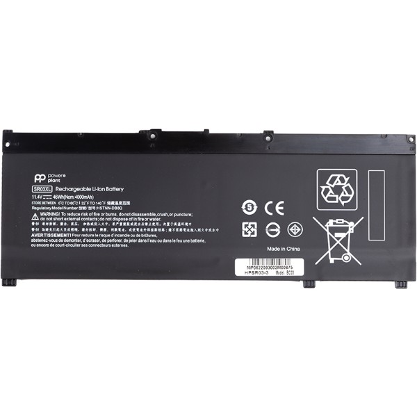 Фото - Аккумулятор для ноутбука PowerPlant HP Envy X360 15-cn0000 Series (SR03XL) 11.4V 4000mAh (NB461936)