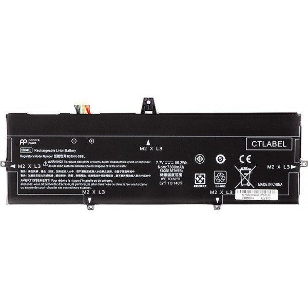 Фото - Акумулятор для ноутбука PowerPlant HP EliteBook x360 1030 G3 Series (BM04XL) 7.7V 7300mAh (NB462070)