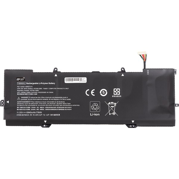 Фото - Аккумулятор для ноутбука PowerPlant HP Spectre x360 15-ch000 (YB06XL) 11.55V 6840mAh (NB462148)