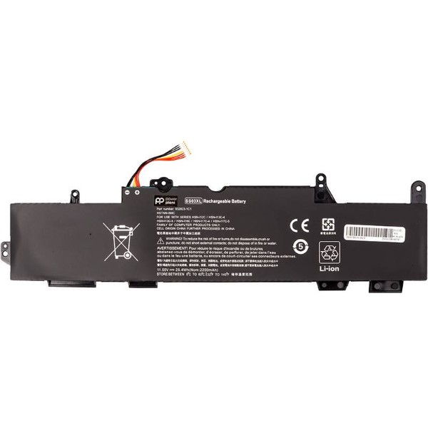 Фото - Аккумулятор для ноутбука PowerPlant HP EliteBook 735 G5 (SS03) 11.55V 2200mAh (NB462391)