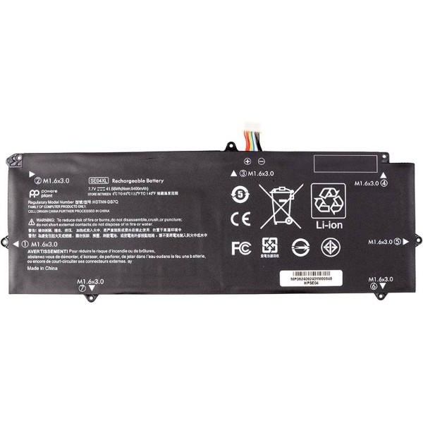 Фото - Аккумулятор для ноутбука PowerPlant HP Pro X2 612 G2 series (SE04XL) 7.7V 5400mAh (NB462421)