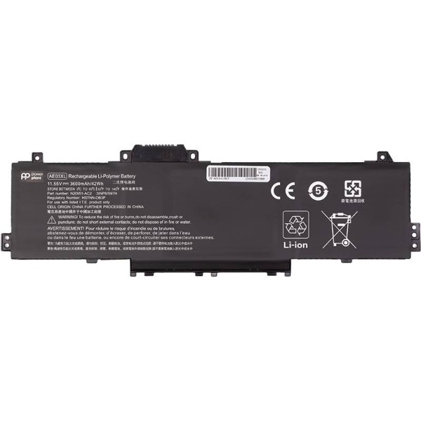 Фото - Аккумулятор для ноутбука PowerPlant HP 240 G10 Series (AE03XL) 11.55V 3600mAh (NB462506)