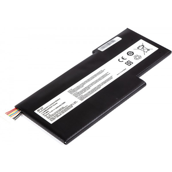 Фото - Акумулятор для ноутбука PowerPlant MSI GS63VR (BTY-M6K) 11.4V 4600mAh (NB470143)