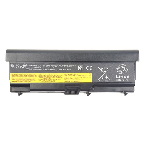 Фото - Аккумулятор для ноутбука PowerPlant  IBM/LENOVO ThinkPad T430 (42T4733, LOT430LP) 11.1V 7800mAh (NB480364)