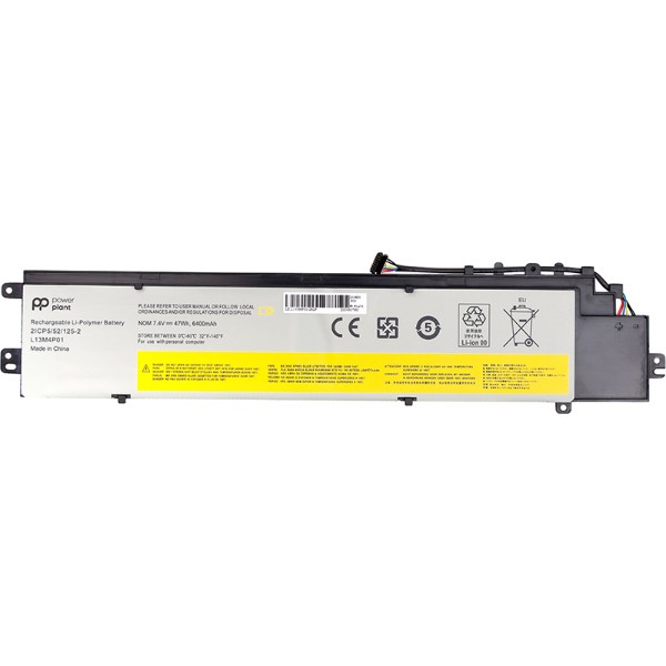 Фото - Аккумулятор для ноутбука PowerPlant LENOVO Erazer Y40-70 (L13M4P01) 7.4V 6400mAh (NB481033)