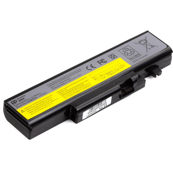 Фото - Акумулятор для ноутбука PowerPlant LENOVO IdeaPad Y470 (L10F6F01) 11.1V 5200mAh (NB481637)