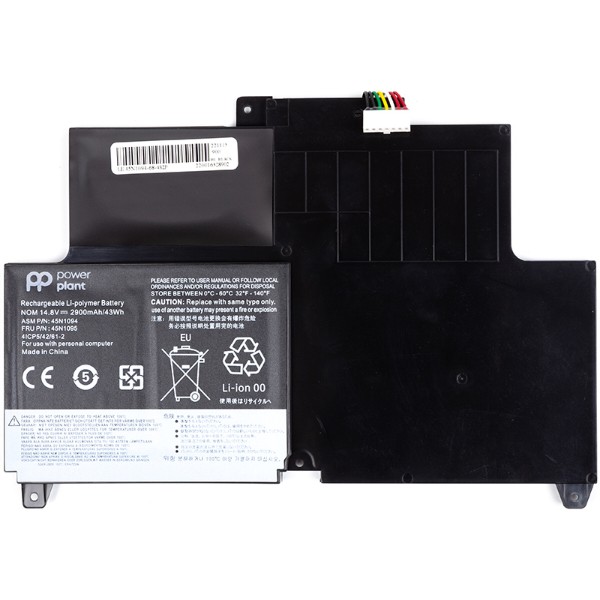 Фото - Аккумулятор для ноутбука PowerPlant LENOVO ThinkPad S230u (45N1094) 14.8V 2900mAh (NB481828)
